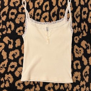 Brandy Melville lace tank